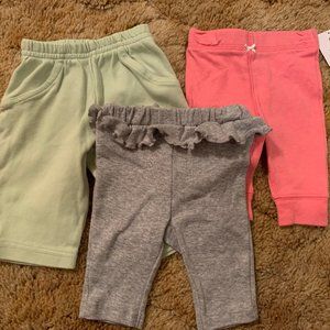 Carter's newborn pants